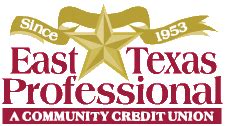 East texas professional - East Texas Professional Credit Union, Longview, Texas. 5,110 likes · 146 talking about this. East Texas Professional Credit Union is a member owned and operated financial cooperative. 